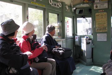 Heading to Sumiyoshi Taisha