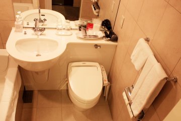 Functional and clean bathrooms