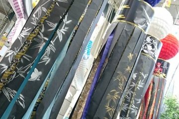 The Sendai Bushotai samurai squad are featured on these