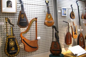 Vintage European string instruments