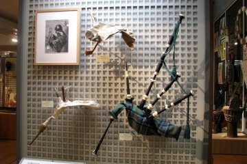 Bagpipes from Scotland