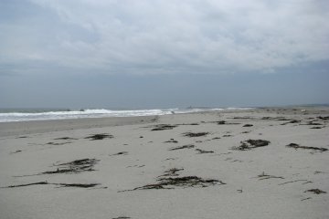 Deserted coast of Bentenjima