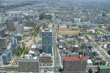 The view of Hamamatsu