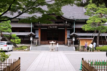 Temple entrance