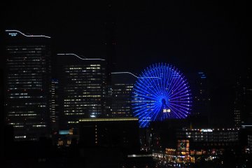 Looking at Cosmo Clock 21 Ferris Wheel one more time before going to bed
