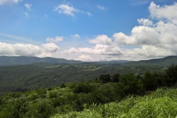 The plateau around Mount Goyo