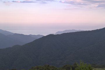 A view of the sea around Kamaishi