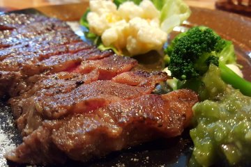 Miyagi beef from the restaurant