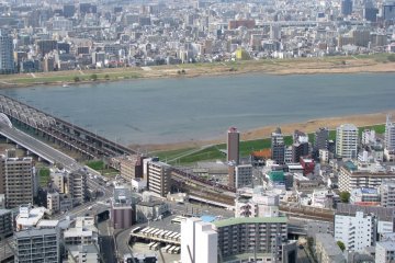 It's hard to see the city's size from the ground!