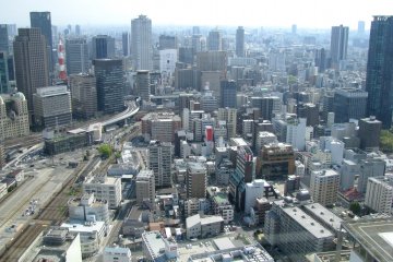 The center of Osaka
