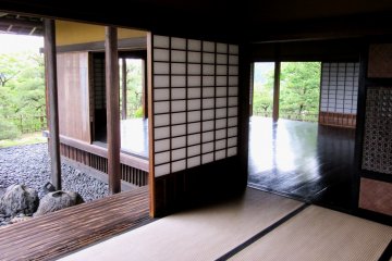 Screens and open spaces are special for Japanese houses