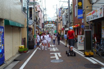 Most shops are closed during the day