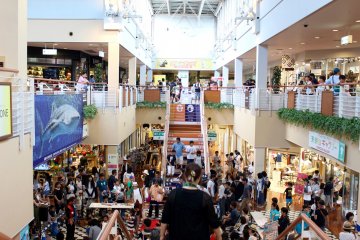 A children's event in the main entrance hall's open space.