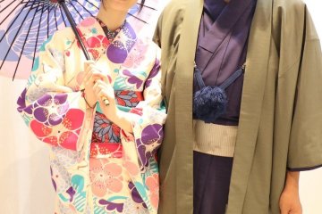 Studio photo at Kyoto Kimono