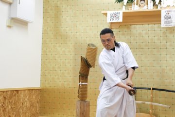 Sword demonstration
