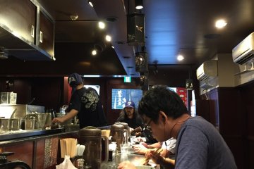 The counter