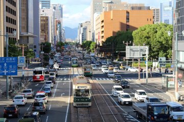 Museum Tram Berjalan di Hiroshima