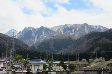 Mountains in Yudanaka