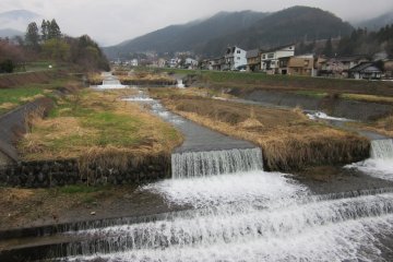 Cascading river of Yudanaka