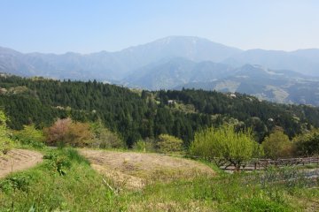 The view of Kiso valley