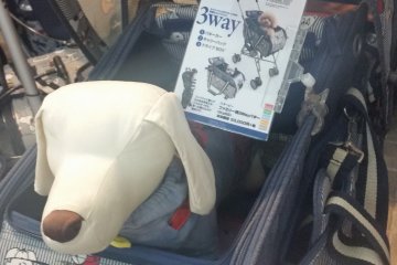 Snoopy Japanese dog pram