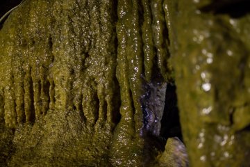 One of the many limestone formations