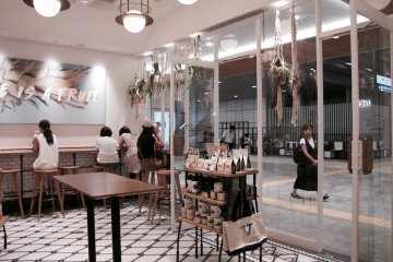 Looking out from Verve