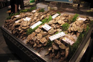 Oysters for sale