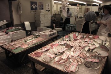 The variety of fish on sale is astounding
