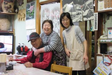 My favorite family restaurant in Yudanaka and its owners