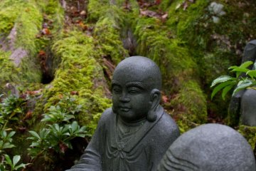 I could have spent hours walking past the statues and studying their faces