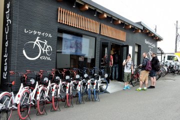 Rent-a-cycle near Kamakura Station