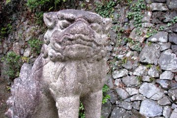 Komainu of Takaosan jinja
