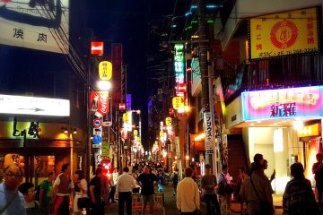 Grosse affluence dans Kokubunchô