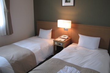 The comfortable rooms promise a good night's rest