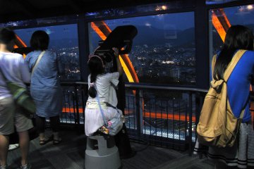 Dek Observasi di Kyoto Tower