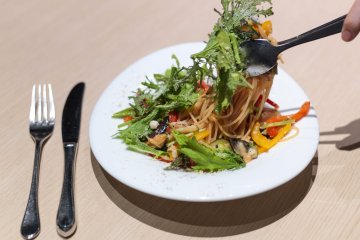 Pasta dish from Kurasawa