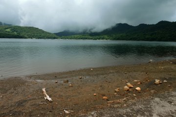 Low cloud made the lake look moody