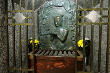 Shrine inside the tunnel