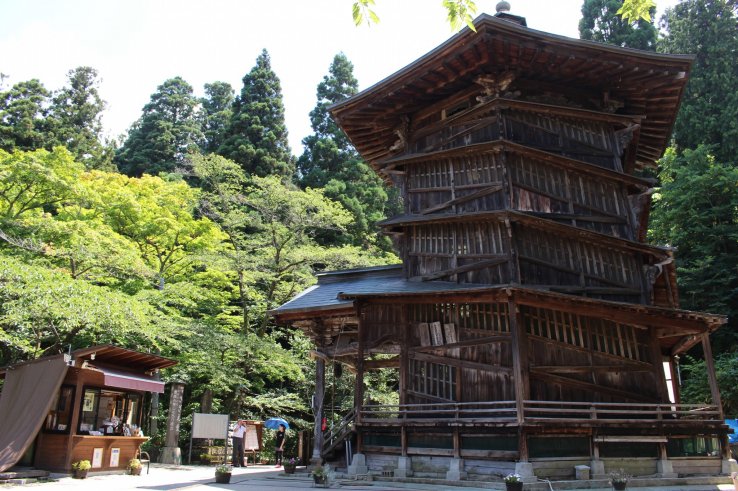 Sazaedou at Iimoriyama