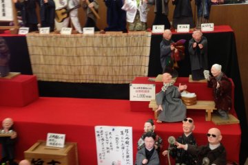 Fabulous handmade puppets.