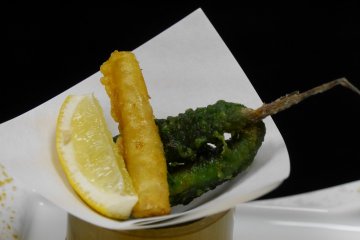 Deep-fried veges.