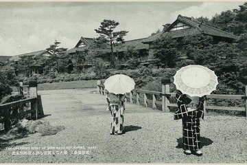 A historical photo from the turn of the century, not long after the hotel was built in 1923.