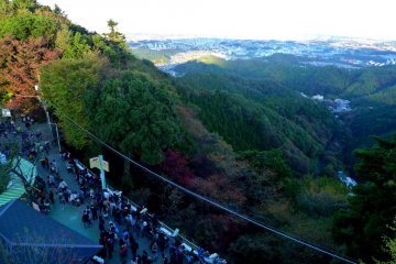 View from one of the observatory decks