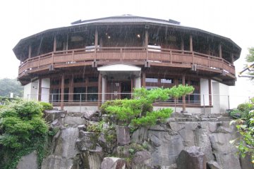 The building of Kokeshi Museum and a shop