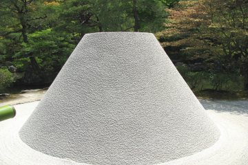 Sand figure in Ginkakuji temple, Kyoto
