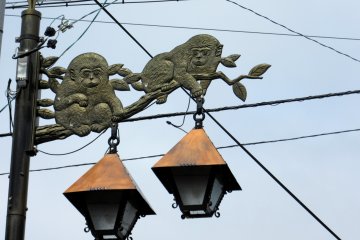 Streetlights of Yudanaka