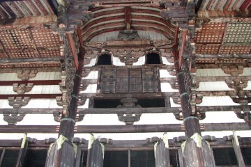 Old wooden temple in Nara