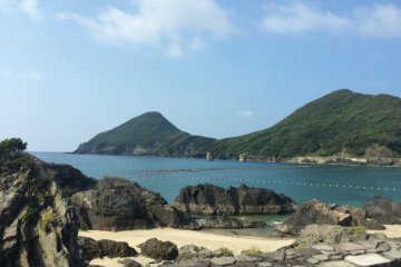 A view of Isso from our bus.
