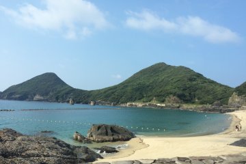 Beautiful Isso beach.